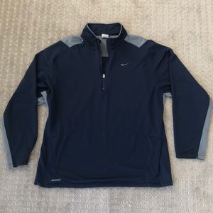 Men’s Nike Sphere Dry Pullover XL Navy